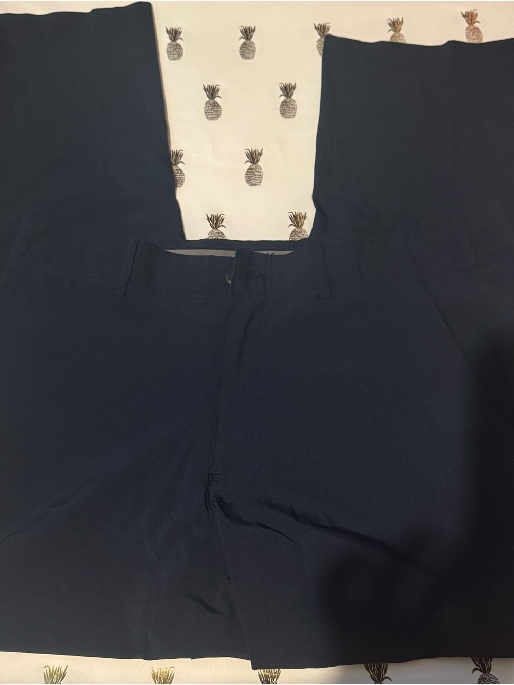 Hogan Men's Dress Pants in Navy Blue